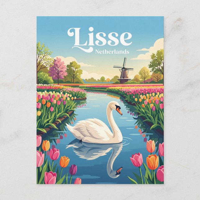 Carte Postale Keukenhof Pays-Bas (Devant)