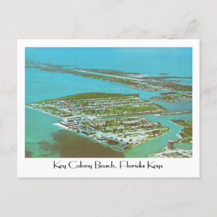 Carte Postale Key Colony Beach, Floride, dans les années 1970