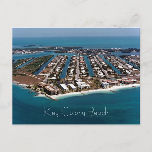 Carte Postale Key Colony Beach, Marathon, Floride (Devant)