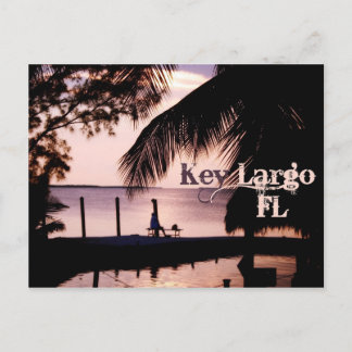 Carte postale Key Largo Florida Sunset
