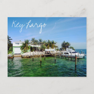 Carte Postale Key Largo, Floride, États-Unis