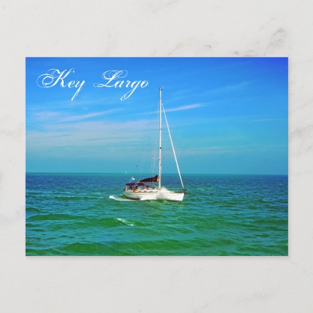 Carte Postale Key Largo, Floride, États-Unis (Devant)