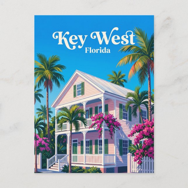 Carte Postale Key West États-Unis (Devant)