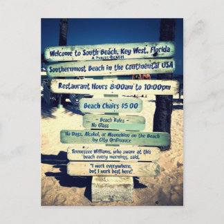 Carte Postale Key West Florida