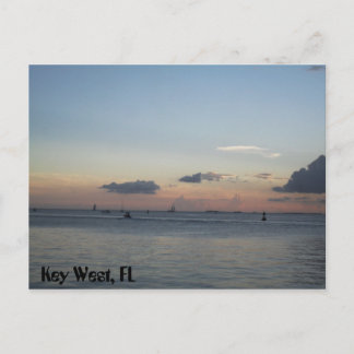 Carte Postale Key West Florida Segelschiffe auf dem Meer