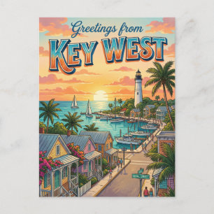 Carte Postale Key West, Floride