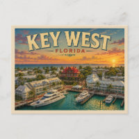 Key West Floride Voyage Vintage