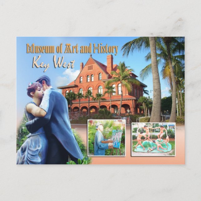 Carte Postale Key West Museum of Art & History, Key West, FL (Devant)