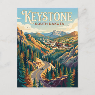 Carte Postale Keystone Dakota du Sud