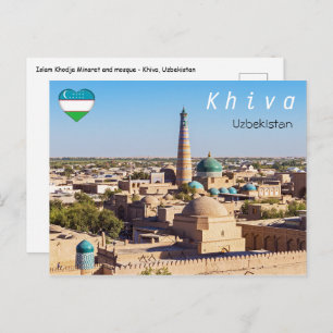 Carte Postale Khiva - Ouzbékistan