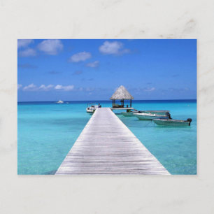 Carte postale Kia Ora, atoll de Rangiroa Polynésie