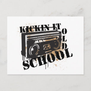 Carte Postale Kickin il vieille école
