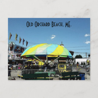 Carte Postale Kiddes Voiture et Camion Parc d'attractions Ride