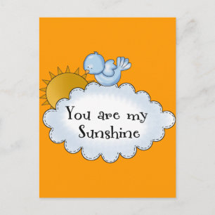 Carte Postale Kid's Bird Sun Tu es mon soleil
