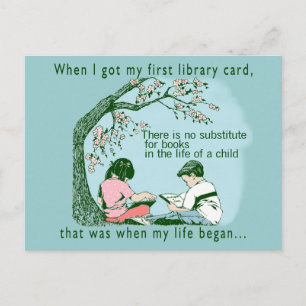 Carte Postale Kids Love To Read