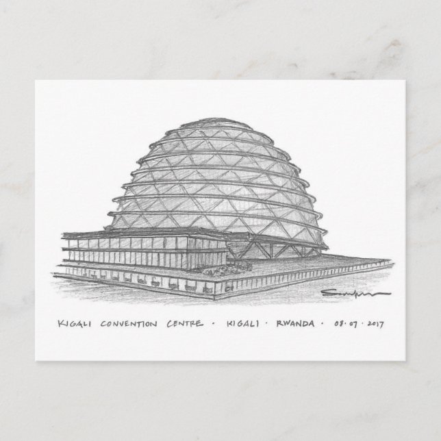 Carte Postale Kigali Convention Centre, Kigali (Devant)