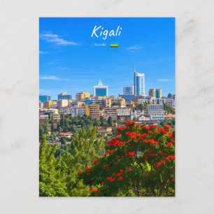Carte Postale Kigali, Rwanda - Paysage urbain moderne