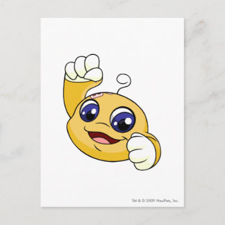 Carte Postale Kiko Jaune