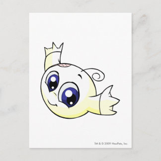 Carte Postale Kiko White