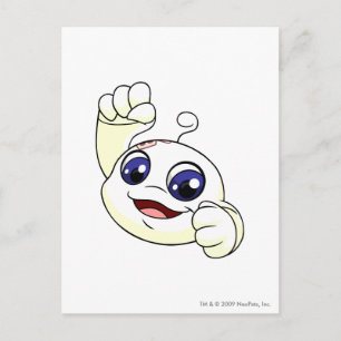 Carte Postale Kiko White