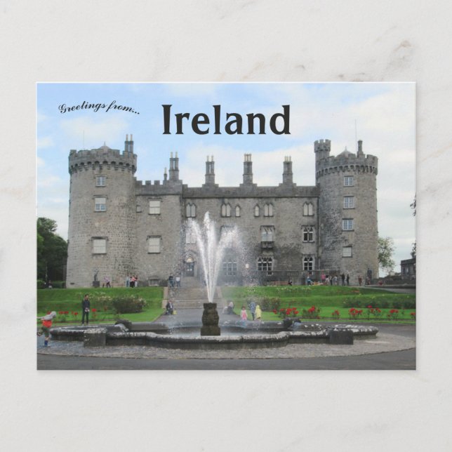 Carte Postale Kilkenny Castle Irlande (Devant)