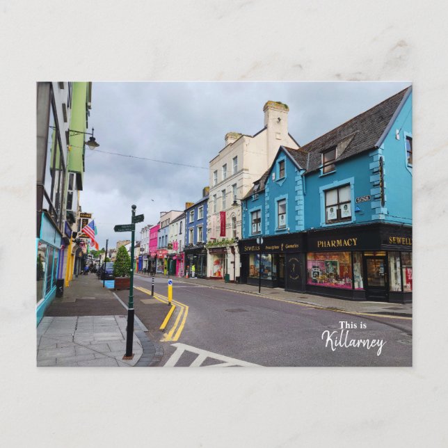 Carte Postale Killarney Coloré - Irlande (Devant)