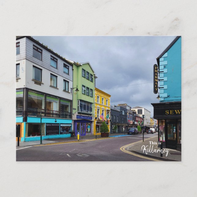 Carte Postale Killarney colorée - Irlande (Devant)
