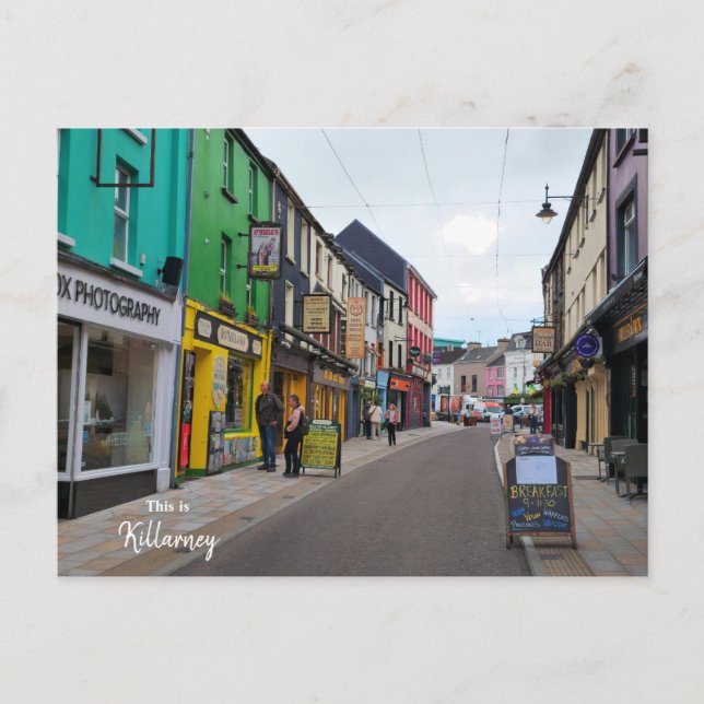 Carte Postale Killarney colorée - Irlande (Devant)