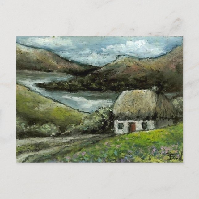 Carte Postale Killarney cottage par Tanya Bond (Devant)