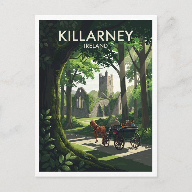 Carte Postale Killarney Irlande (Devant)