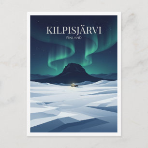 Carte Postale Kilpisjärvi Finlande