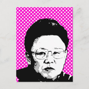 Carte Postale Kim Jong Il