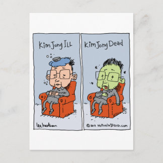 Carte Postale kim jong ill