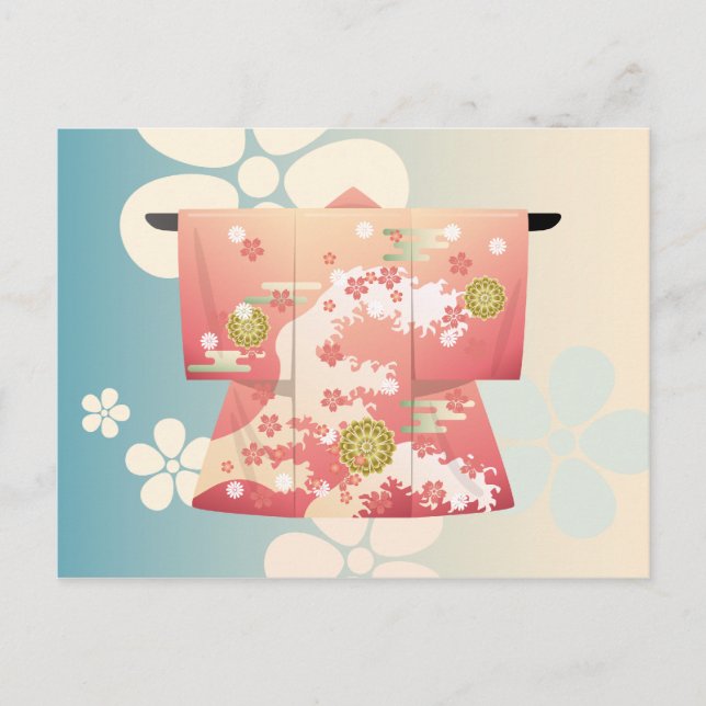 Carte Postale Kimono (Devant)