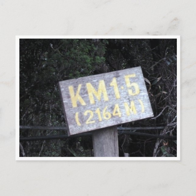 Carte Postale kinabalu km 1.5 (Devant)