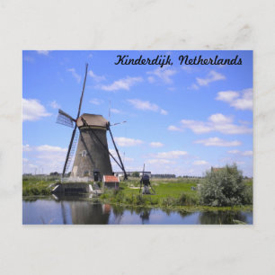 Carte Postale Kinderdijk Holland