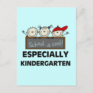 Carte Postale Kindergarten School est Cool Tshirts et cadeaux