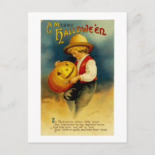 Carte Postale Kine de Halloween