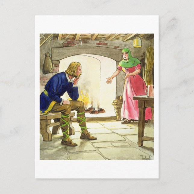 Carte Postale King Alfred (849-99) (Devant)