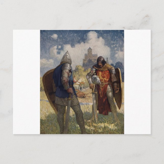 Carte Postale King Arthur & Castle (Devant)