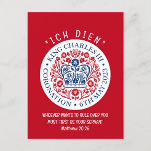 Carte Postale KING CHARLES III Coronation