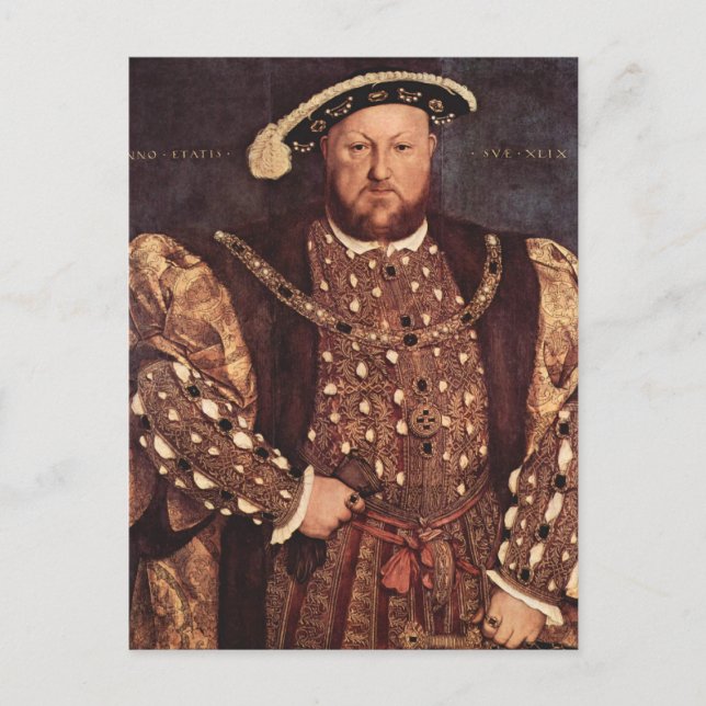 Carte postale King Henry VIII (Devant)