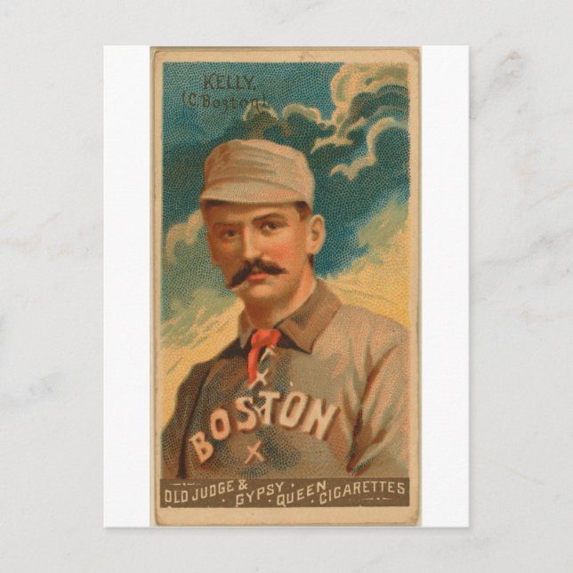 Carte Postale King Kelly, Beaneaters de Boston (Devant)