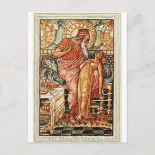 Carte Postale King Midas Golden Touch