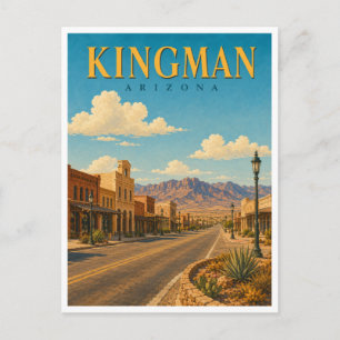 Carte Postale Kingman Arizona Route 66 GeoSaga