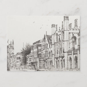 Carte Postale Kings College Cambridge 2007