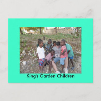 Carte Postale King's Garden Children