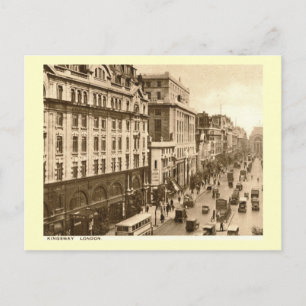 Carte Postale Kingsway, Londres, Angleterre Vintage