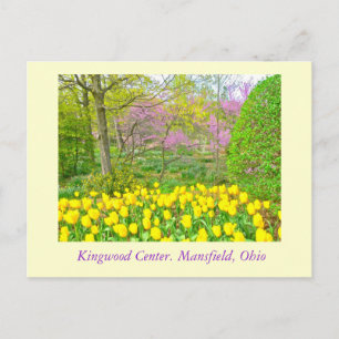 CARTE POSTALE, "KINGWOOD CENTER GARDENS"