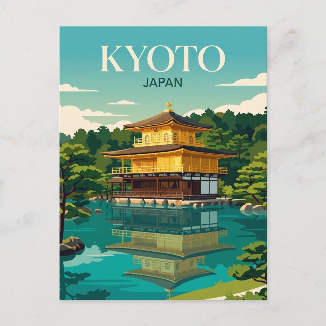 Carte Postale Kinkaku-ji Japon (Devant)